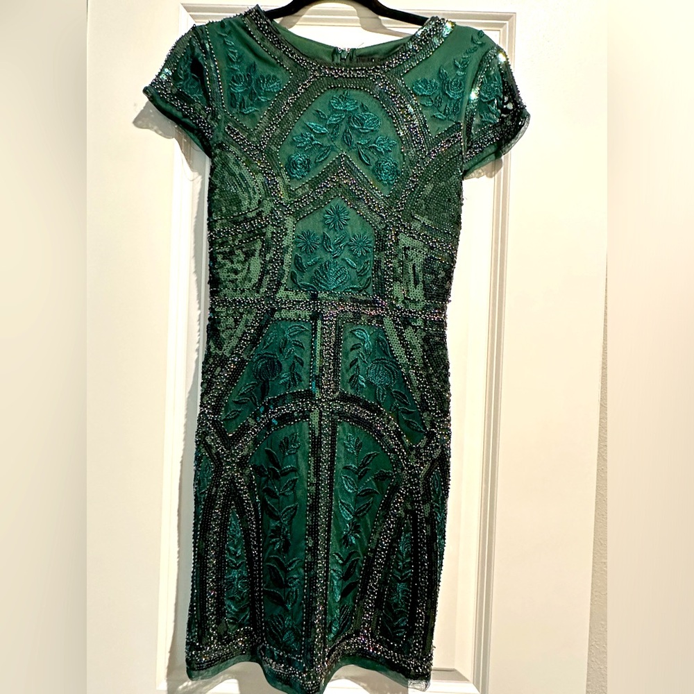 Lulus Emerald Sequin Dress